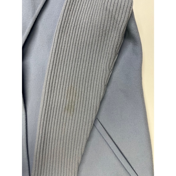 Kinross Baby Blue Wool Cashmere Coat Size Medium GUC - Picture 5 of 7